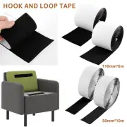 2Pcs Hook and Loop Tape Self Adhesive Hook and Loop Strips Heat Resistance njZYc