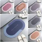 Side Quick Drying For Door Anti-Slip Carpet Floor Mat Absorbent Rug Bath Mat