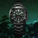 【SEIKO 精工】PROSPEX 黑潮夜視 200米潛水機械錶-45MM 送6入手錶收藏盒(SRPK43K1/4R36-06Z0SD)