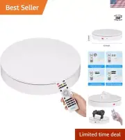 360 Degree Photography Turntable 12.6in, Rotating Display Stand for Product D...