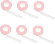 6 Rolls Grafting Eyelash Tape Eyelash Tapes Dispenser Lash Tape for Eyelash Extensions Lash Tools for Eyelash Extensions Eye Protective Tape Medical Non-woven Fabric Eyelashes