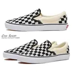 【CHII】日本 VANS SLIP ON 編織 懶人鞋 棋盤格 黑色 V98CF CHKNT