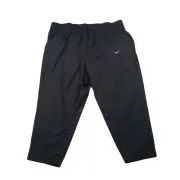 Nike One Dri-FIT Ultra High Rise Pants Womens 3X Plus Size Black $70