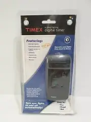 Timex Outdoor Lighting Digital Timer Electrical Switcher