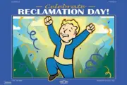 Fallout 76 Celebrate Reclamation Day POSTER 61x91cm NEW Vault Boy licensed