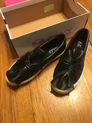 "Sugar" Memory Foam She Gonzo Black Smooth Size 7 M Ships N 24h
