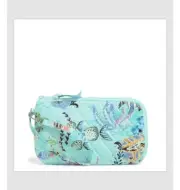 Vera Bradley RFID Slim Wristlet Antilles Treasure NWT Wallet Organizer