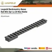 Leupold Backcountry Bases Rail Win Xpr La 20 Moa Matte Aluminum #le174689