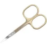 Niegeloh Solingen Cuticle Scissors Gold Plated Slim Blade For Trimming Skin Hang