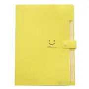 Simple File Organization Folder A4 File Document Bag Pouch Bill Folder Holder Organizer Fastener Office Supplies