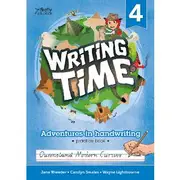 Writing Time 4 QLD Modern Cursive Student Book