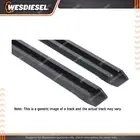 Rhino Rack RTS Tracks with hardware and end caps for Isuzu MU-X Gen1 2013-2021