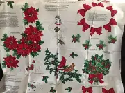 Christmas Greenery Wearable Art Pattern Panel Cranston Print Works Appliques