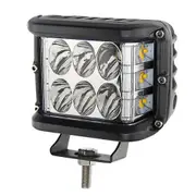 4Inch Dual Side Off Road Strobe Light Bar LED Work Lights Fog Light for Truck Trailer Boat SUV RV R