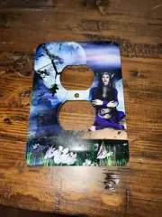 New! Fairy With Forest And Flowers￼ Light Switch Cover Single Toggle