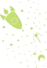 Abaodam Set of Glow-in-The-Dark Stars Moon Wall Stickers Luminous Boys and Girls Room Decor