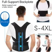 Back Posture Corrector Men Women Shoulder Straight Support Brace Belt good