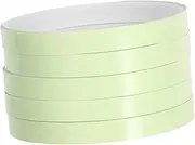 MUCKLILY 5 Rolls Of Fluorescent Stair Tape Safety Sticker Green Luminous Adhesive Staircases Safety Tape For Schools Public Commercial Buildings