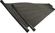 SunHeater Pool Heating System Two 2’ x 20’ Panels – Solar Heater for Inground and Aboveground Made of Durable Polypropylene, Raises Temperature, 6-10°F, S240U