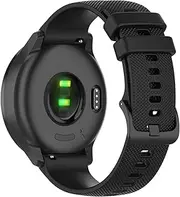 T Tersely Sports 20mm Band for Garmin Venu SQ 2/SQ/2 Plus,Vivoactive 6/5/3/3 music,Forerunner 55/158/245/245 music/645/645 music/vivomove Trend/HR sport/Luxe/style/vivomove Smartwatch