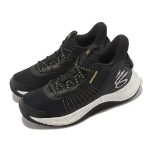 【UNDER ARMOUR】籃球鞋 Curry 3Z7 男鞋 黑 白 子系列 緩衝 運動鞋 UA(3026622001)