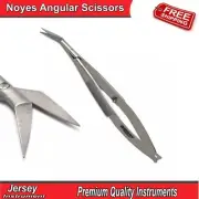 Micro Noyes Angular Spring Action Scissors Surgical Dissection Ophthalmic Shears