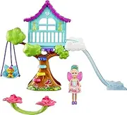 Mattel - Barbie Dreamtopia Chelsea Fairy Doll and Fairytale Treehouse Playset