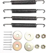 ACDelco 18K1661 Professional Rear Drum Brake Hardware Kit with Springs, Pins, and Washers