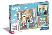 Clementoni: Bluey - Puzzles (3x48pc Jigsaws)