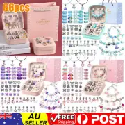 Charm Bracelet Making Kit for Girls Ages 8-12 Jewelry Arts and Crafts Kids Gifts