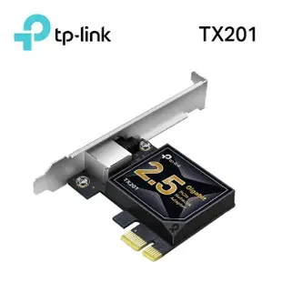 【TP-Link】TX201 2.5 Gigabit PCI-E Express RJ45 網路介面卡(PCIe網卡/附短擋板)