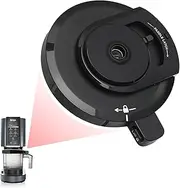 Compatible Lid for Ninja Ice Cream Maker NC301 Series, Ice Cream Replacement Lid, Replacement Parts Accessories Compatible with NinjaNC299AMZ/NC301/NC300/NC201/NC101 Series (NO Paddle)
