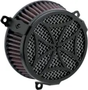 Cobra Cross Air Intake System Black #06-0467-02B-SB fits Kawasaki Vulcan 900