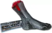 ZOMBIE SEVERED FOOT Fake Bloody Limb Stump Ankle Leg Costume Prop Monster Rotted