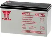 NP7.2-12FR 12V 7.2Amp Yuasa SLA Battery F1 Terminal - Np Series Voltage: 12V Type: SLA, Voltage: 12V