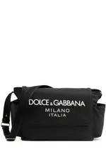 Dolce & Gabbana Kids Logo Nylon Changing bag - Black - One ONE