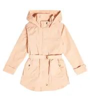 [Chloe Kids] Chloé Kids Belted technical parka Y 4 pink