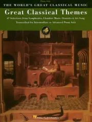 Great Classical Themes for Piano Solo 67 Selections Sheet Music Hal Leonard Book