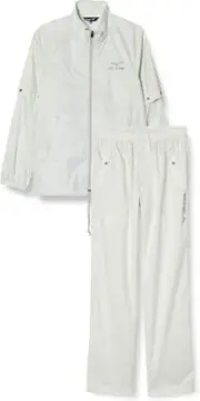 MIZUNO JAPAN Golf Rain Wear Jacket Pants Set Size M/L/XL 52MG6A01 New white