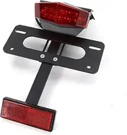 Rear Tail Tidy Fender Eliminator Kit License Plate Holder Bracket Compatible With Kawasaki D-TRACKER 125 2010-2022 KLX 150 KLX125 motorcycle plate frame(A)