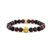 Buy Obsidian and Tiger's Eye Bead Bracelet by Thomas Sabo online - THOMAS SABO Australia