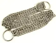 New Mental Collar Dog Choker Check Chain Training 3*650p Stainless Steel 64cm