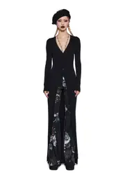 [Widow] Tea Reader Knit Duster