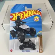 Hot Wheels TESLA CYBERQUAD, Silver, 2025 D-Case, * BOX SHIPPING *