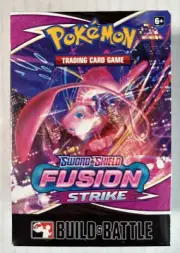 Pokemon TCG - Fusion Strike Build And Battle Box - FACTORY SEALED 4 Booster Pack