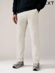 Stone Light Straight Fit Stretch Chinos Trousers (985036) | $44