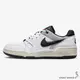 Nike 男鞋 休閒鞋 復古 皮革 Full Force Low 白黑灰【運動世界】FB1362-101