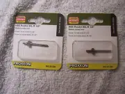 (2) #29036 PROXXON ROTARY TOOL PILOTED ROUND OVER ROUTER BITS FIT DREMEL GERMAN