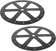 CATIEBYE Turntable Display Base Mirror Turntable Platform Rotating Table Hardware Iron Build for Display Stand