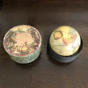 AUTHENTIC MODEL VAUGONDY 1745 WORLD GLOBE UNIVERSEL REPLICA 5 1/2" DIAM W/BOX